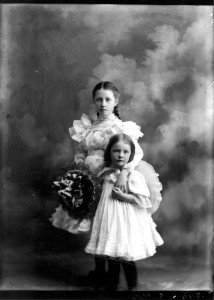 Florence and Mary Gallagher, ca. 1900