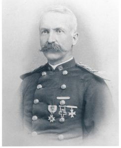 Captain Greenleaf Goodale, commanding officer 1886-90