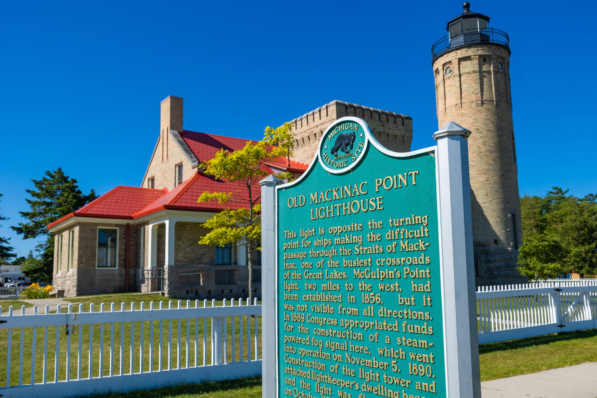 Old Mackinac Point Lighthouse Opening Day - Mackinac State Historic ...